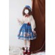 Miss Point Apple Garden Short Skirt(Reservation/Full Payment Without Shipping)